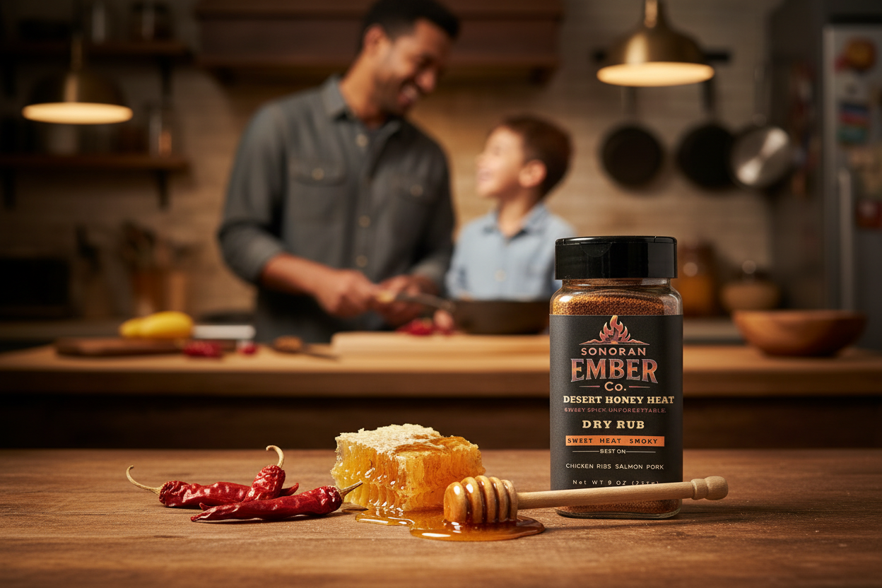 Desert Honey Heat Kitchen Editorial
