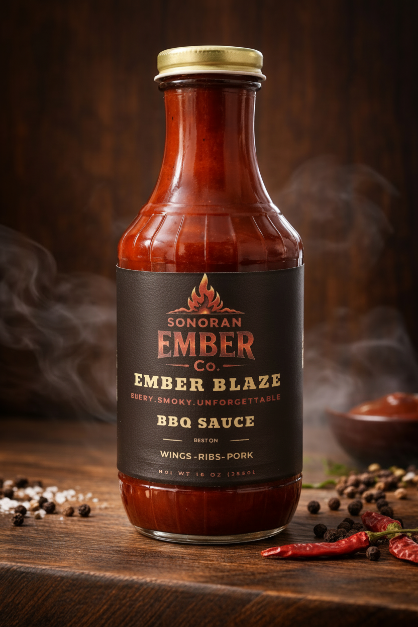 Ember Blaze BBQ Sauce