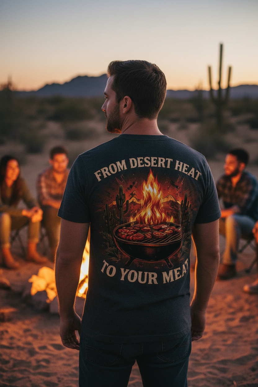 Gray Back - Man Campfire
